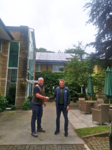 Read more about the article Ghyll Royd Care Home shines bright with new Solar Panels