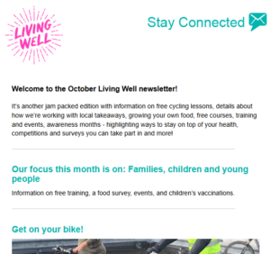 Read more about the article The Living Well October Newsletter
