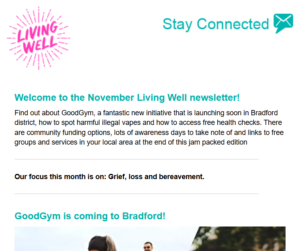 Read more about the article The Living Well November Newsletter