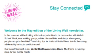Read more about the article The Living Well May Newsletter