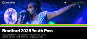 Read more about the article Bradford 2025 Youth Pass
