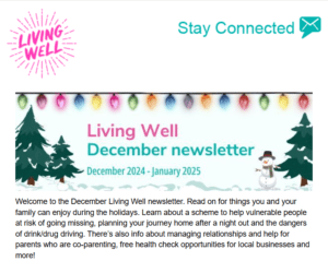 Read more about the article The Living Well December Newsletter