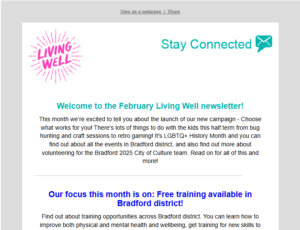 Read more about the article The Living Well February Newsletter