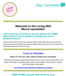 Read more about the article The Living Well March Newsletter